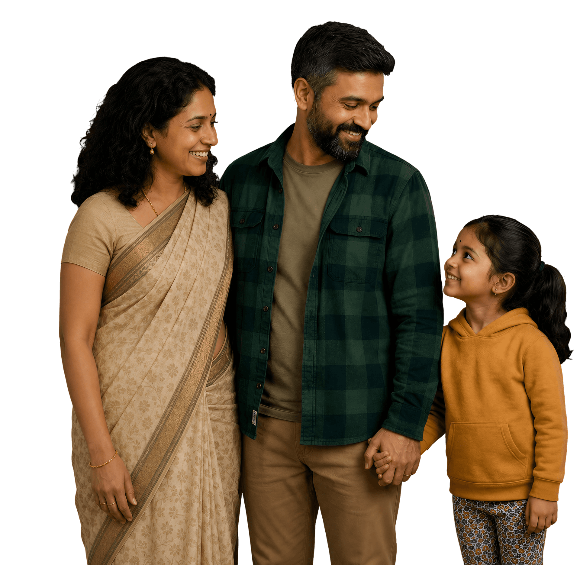 Happy family using Finsl